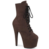 7 Inch Heel ADORE-1020FS Mocha Suede